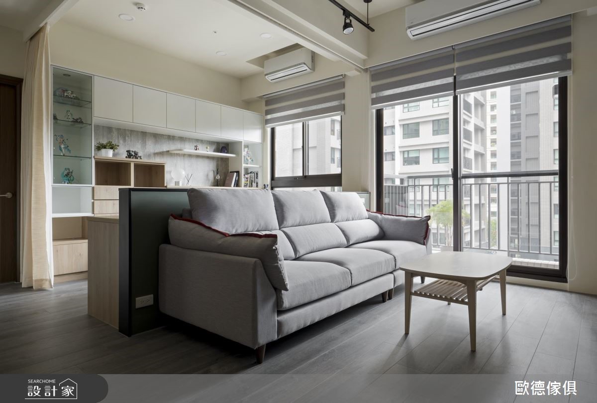 30坪新成屋(5年以下)＿工業風客廳案例圖片＿台灣歐德傢俱股份有限公司＿歐德_71之3