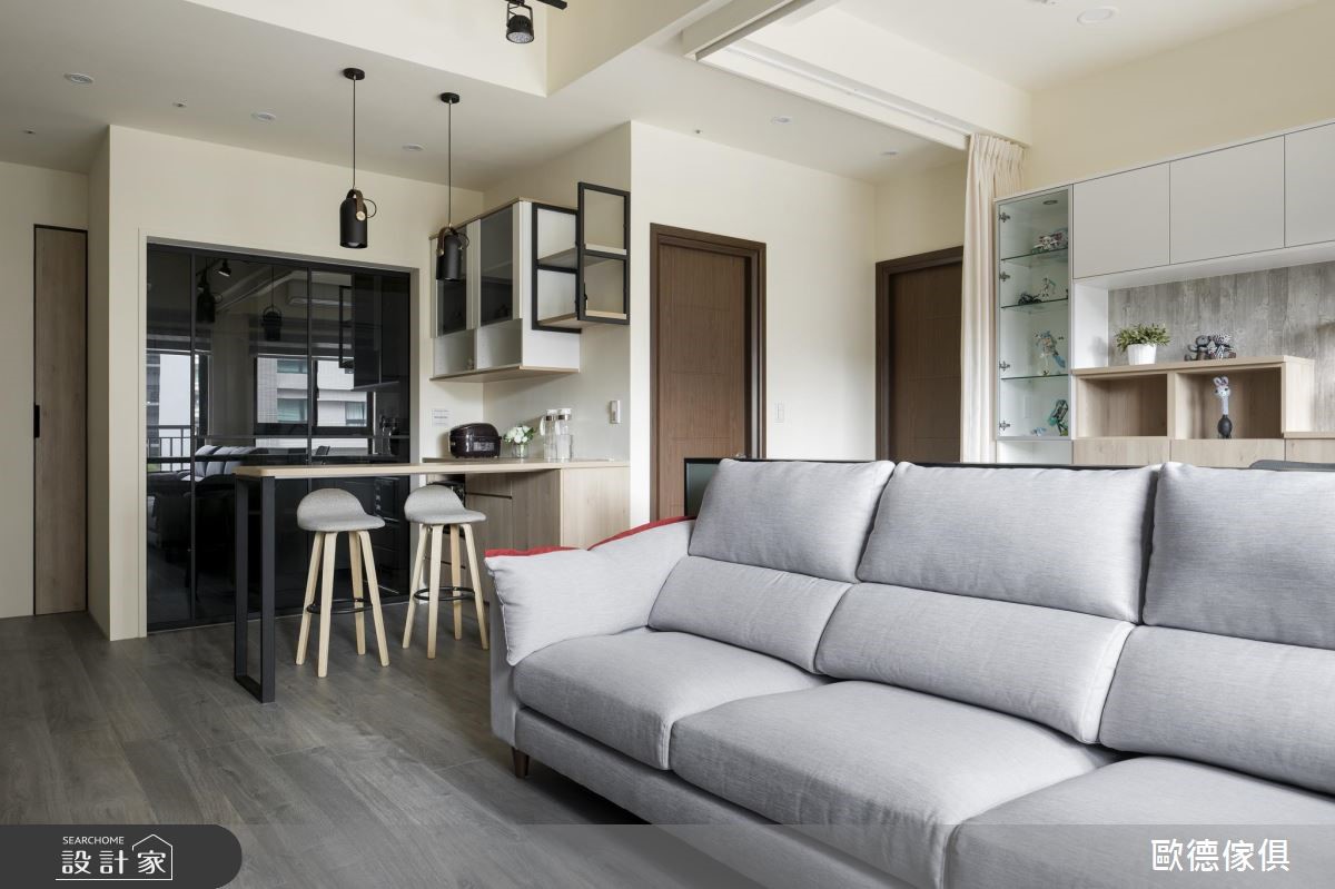 30坪新成屋(5年以下)＿工業風客廳餐廳案例圖片＿台灣歐德傢俱股份有限公司＿歐德_71之6