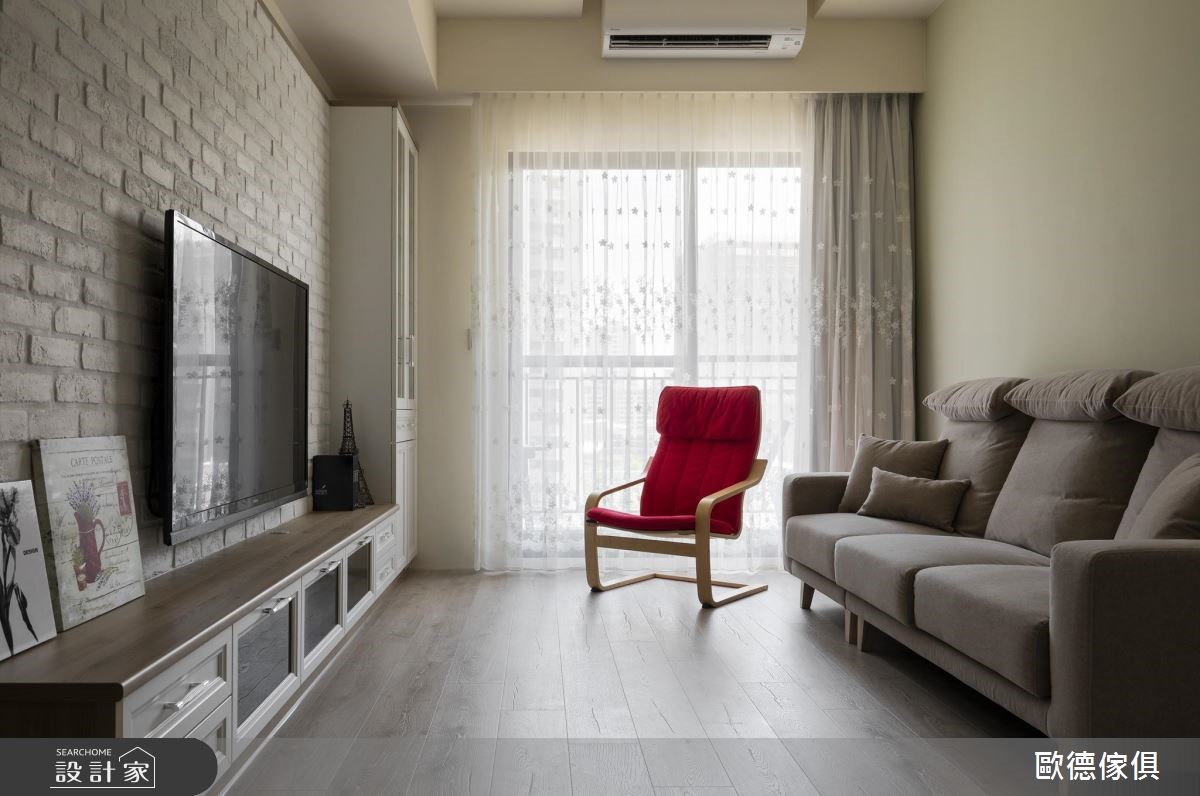40坪新成屋(5年以下)＿北歐風客廳案例圖片＿台灣歐德傢俱股份有限公司＿歐德_72之3