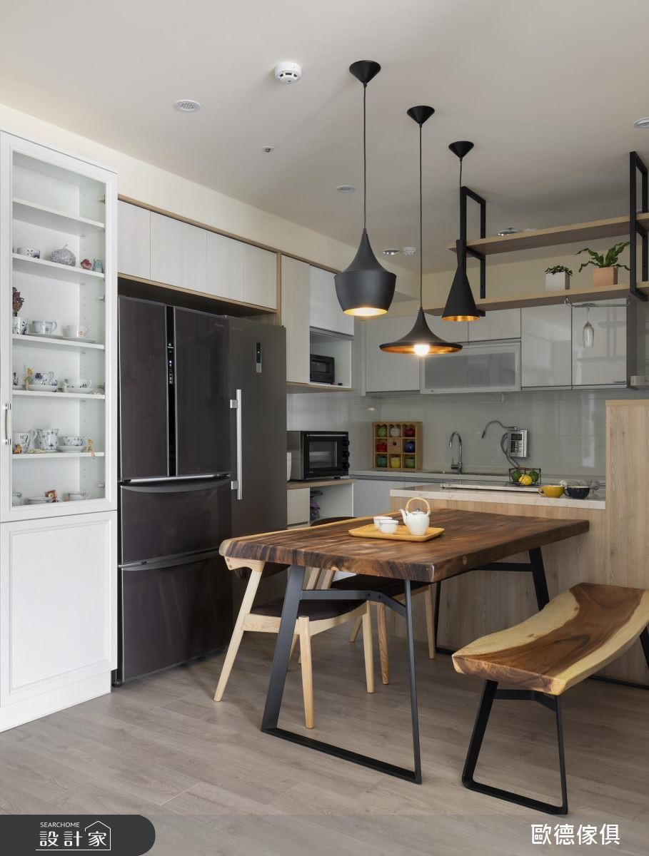 40坪新成屋(5年以下)＿北歐風客廳餐廳案例圖片＿台灣歐德傢俱股份有限公司＿歐德_72之10