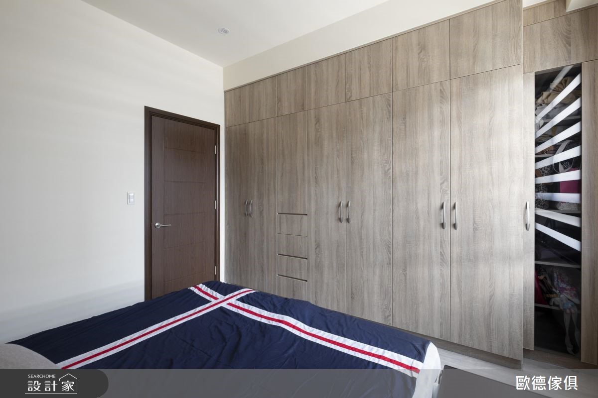 40坪新成屋(5年以下)＿北歐風臥室案例圖片＿台灣歐德傢俱股份有限公司＿歐德_72之14