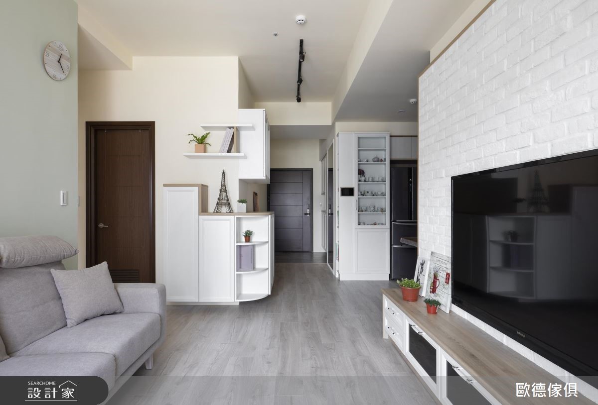 40坪新成屋(5年以下)＿北歐風玄關客廳案例圖片＿台灣歐德傢俱股份有限公司＿歐德_72之7