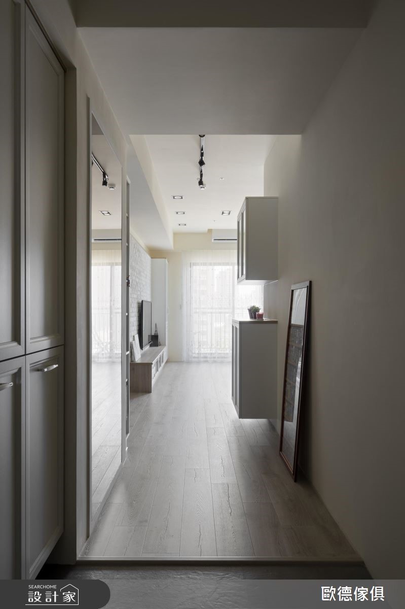 40坪新成屋(5年以下)＿北歐風玄關案例圖片＿台灣歐德傢俱股份有限公司＿歐德_72之2