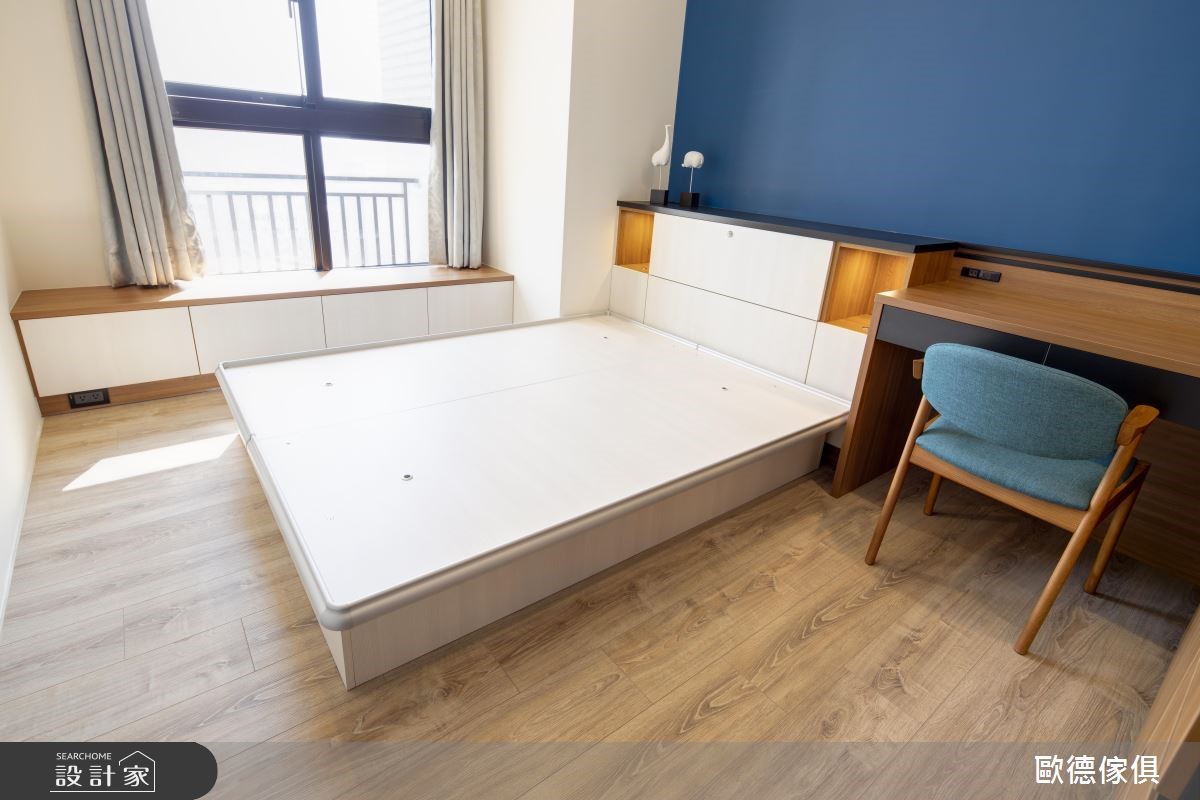 45坪新成屋(5年以下)＿北歐風臥室臥榻案例圖片＿台灣歐德傢俱股份有限公司＿歐德_73之25