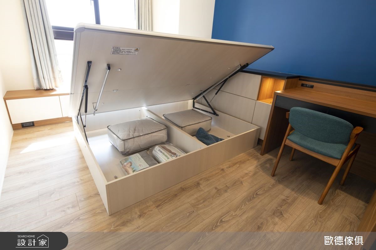 45坪新成屋(5年以下)＿北歐風臥室案例圖片＿台灣歐德傢俱股份有限公司＿歐德_73之26