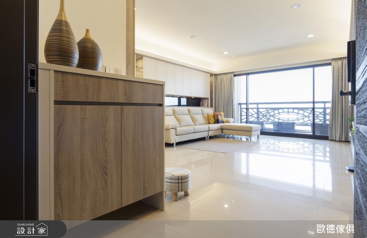 45坪新成屋(5年以下)＿北歐風玄關案例圖片＿台灣歐德傢俱股份有限公司＿歐德_73之1