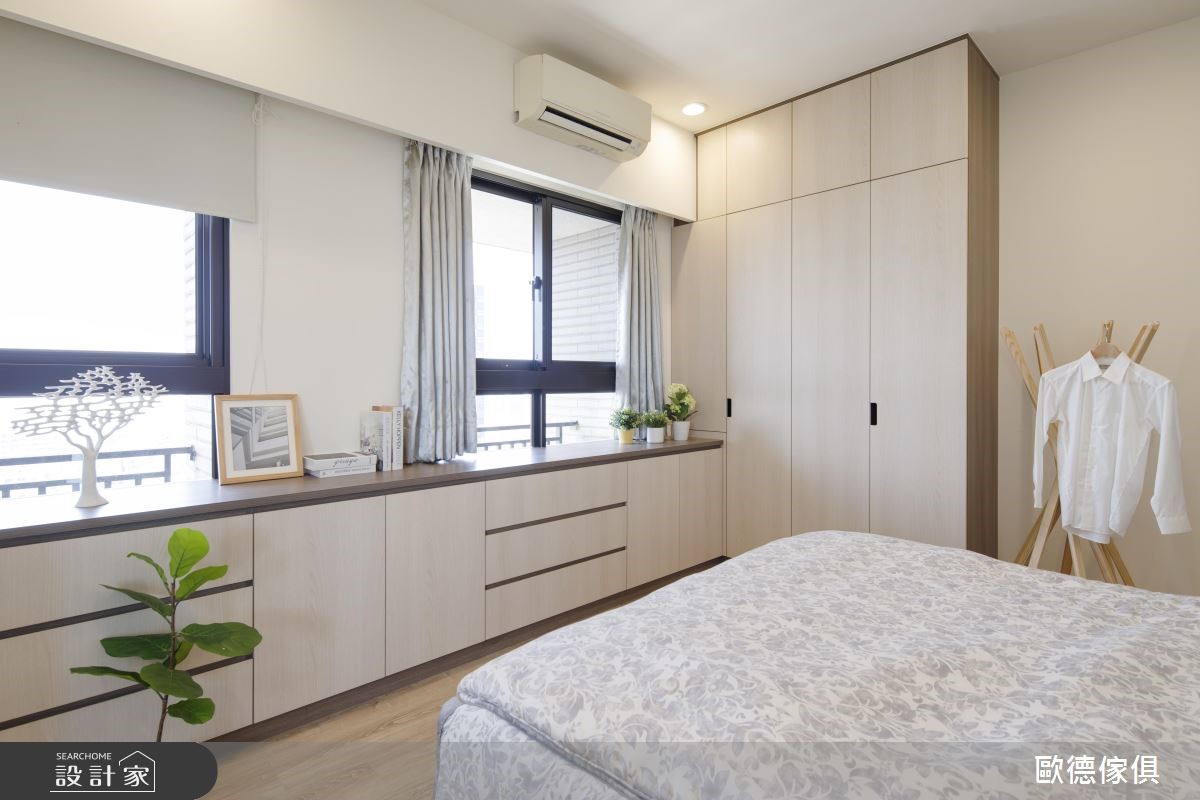 45坪新成屋(5年以下)＿北歐風臥室案例圖片＿台灣歐德傢俱股份有限公司＿歐德_73之24