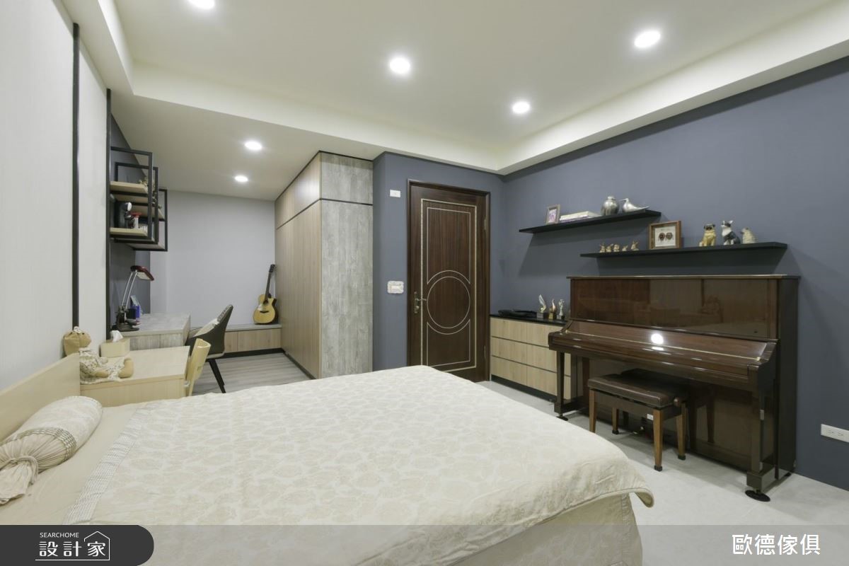 100坪新成屋(5年以下)＿現代風臥室案例圖片＿台灣歐德傢俱股份有限公司＿歐德_74之15
