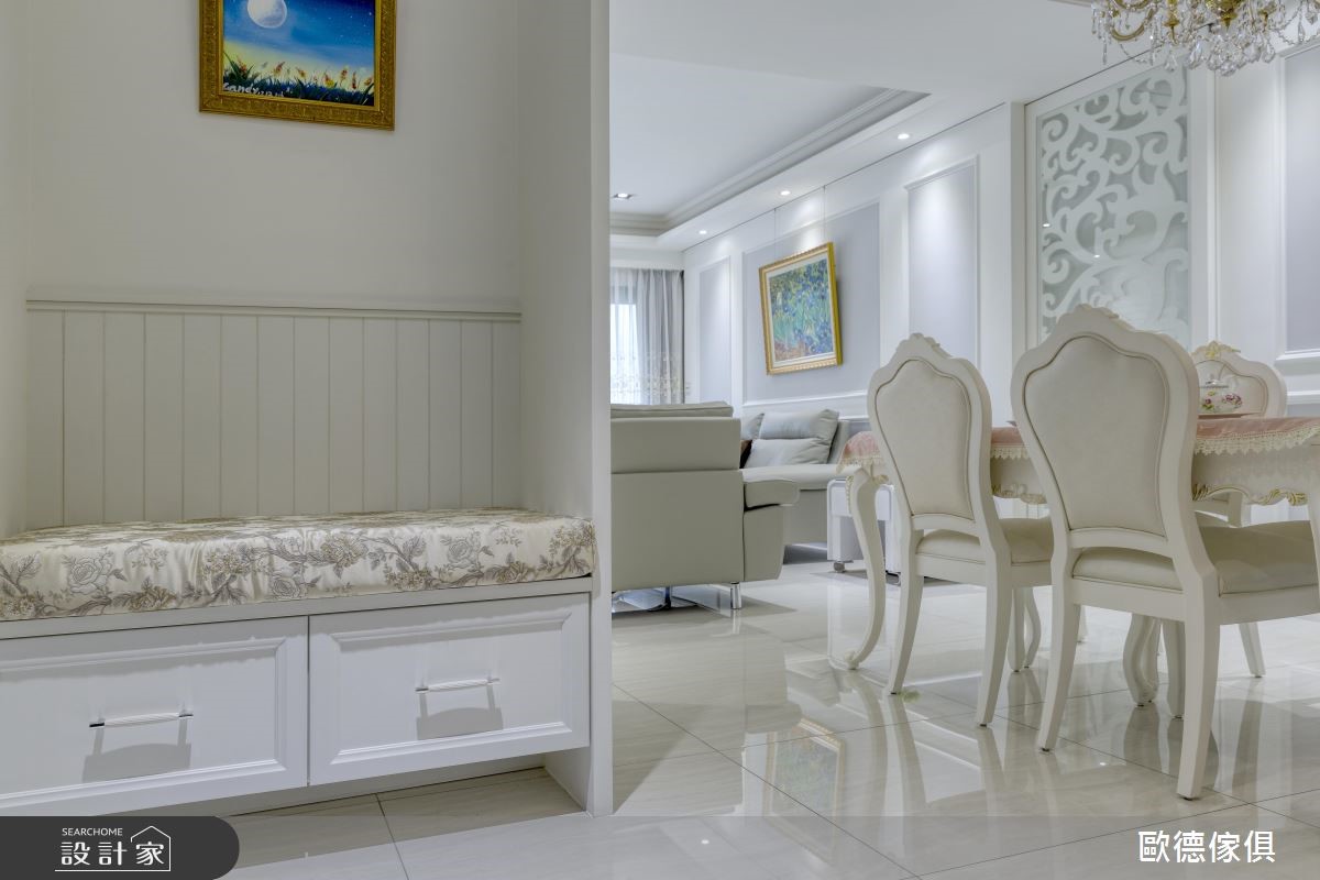 68坪新成屋(5年以下)＿新古典玄關餐廳案例圖片＿台灣歐德傢俱股份有限公司＿歐德_75之1