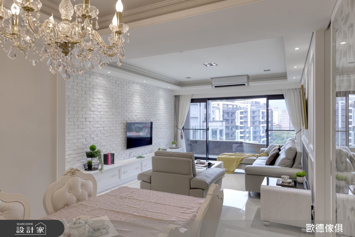 68坪新成屋(5年以下)＿新古典客廳案例圖片＿台灣歐德傢俱股份有限公司＿歐德_75之4
