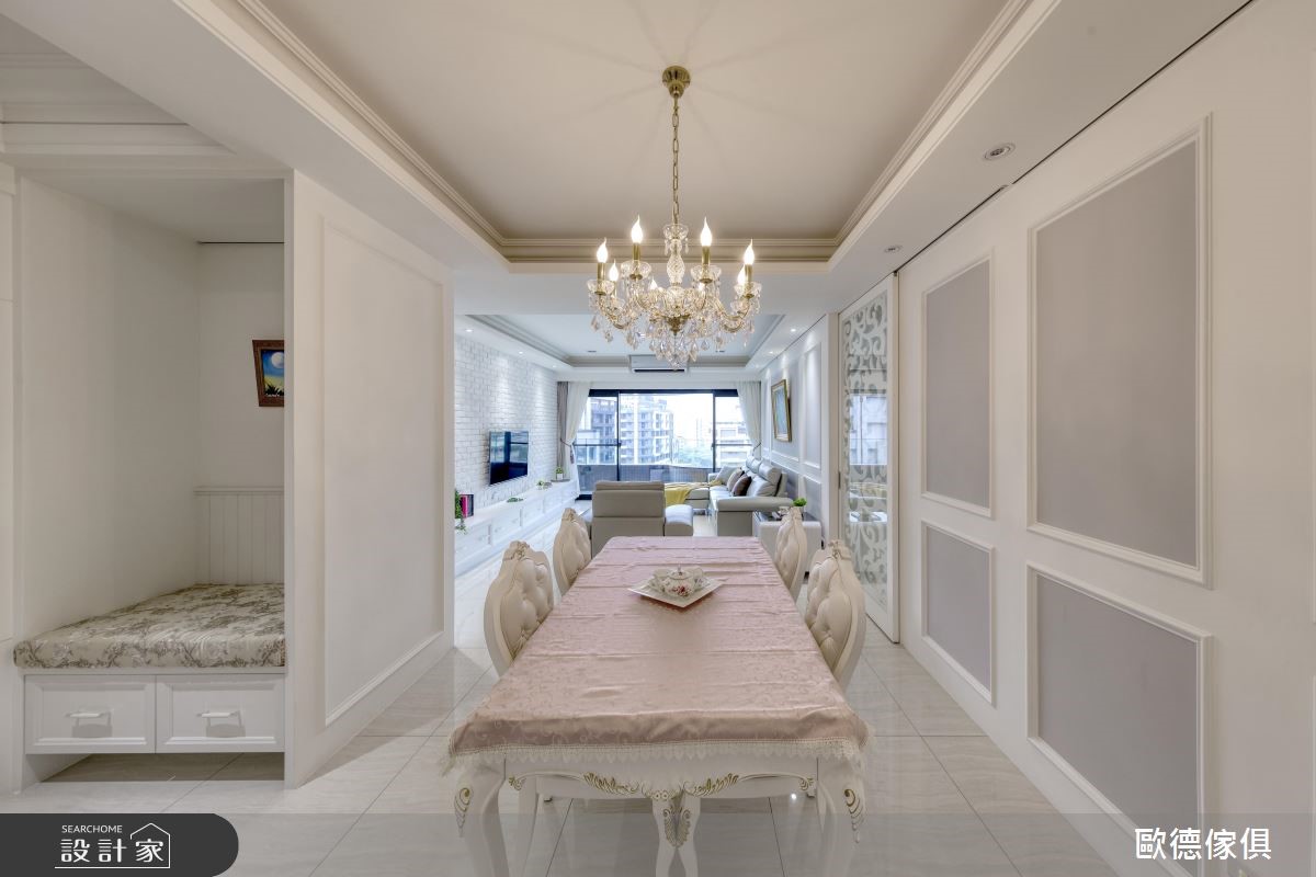 68坪新成屋(5年以下)＿新古典餐廳案例圖片＿台灣歐德傢俱股份有限公司＿歐德_75之3