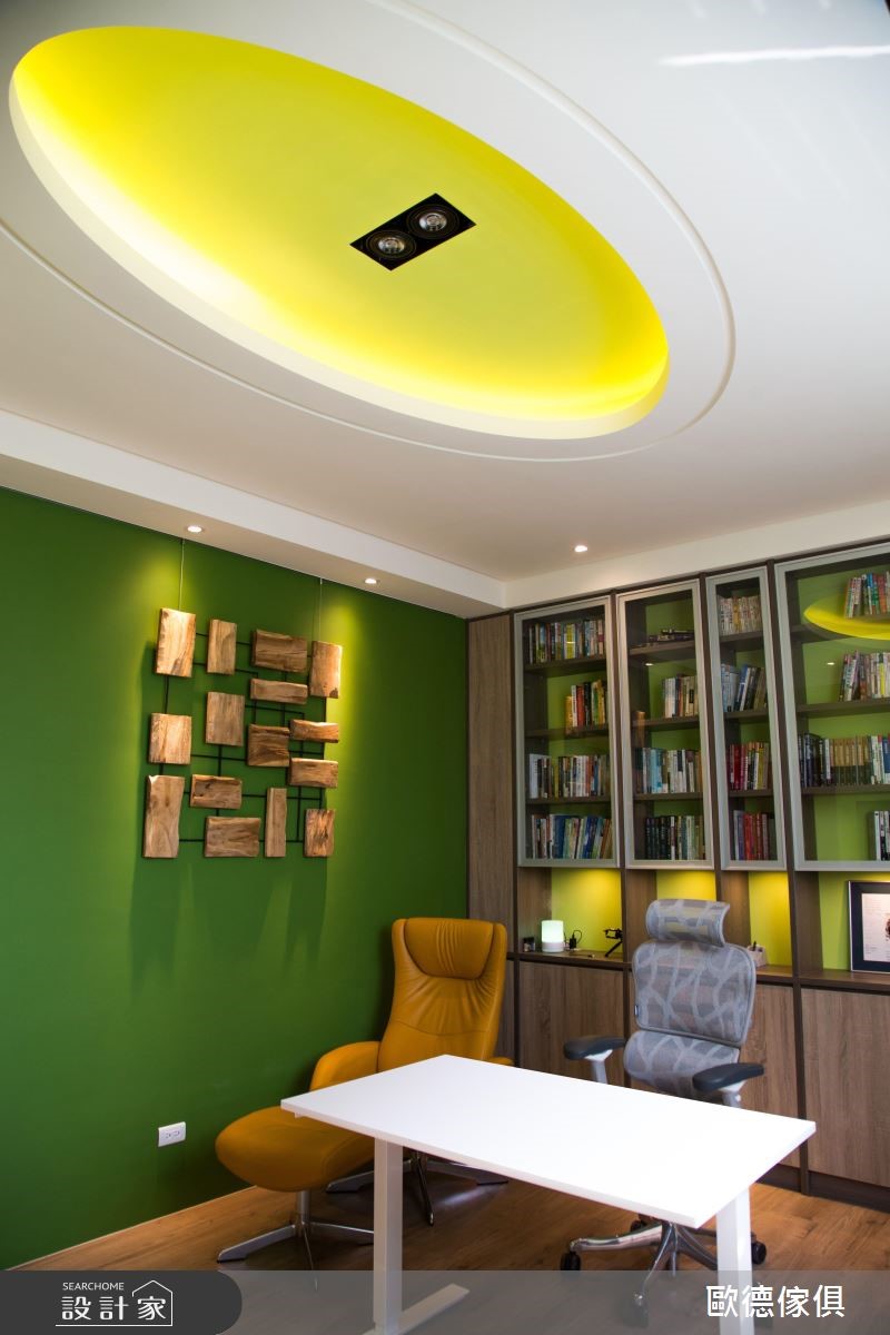 51坪新成屋(5年以下)＿混搭風書房案例圖片＿台灣歐德傢俱股份有限公司＿歐德_76之13