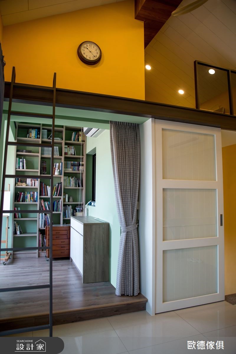 51坪新成屋(5年以下)＿混搭風書房案例圖片＿台灣歐德傢俱股份有限公司＿歐德_76之14