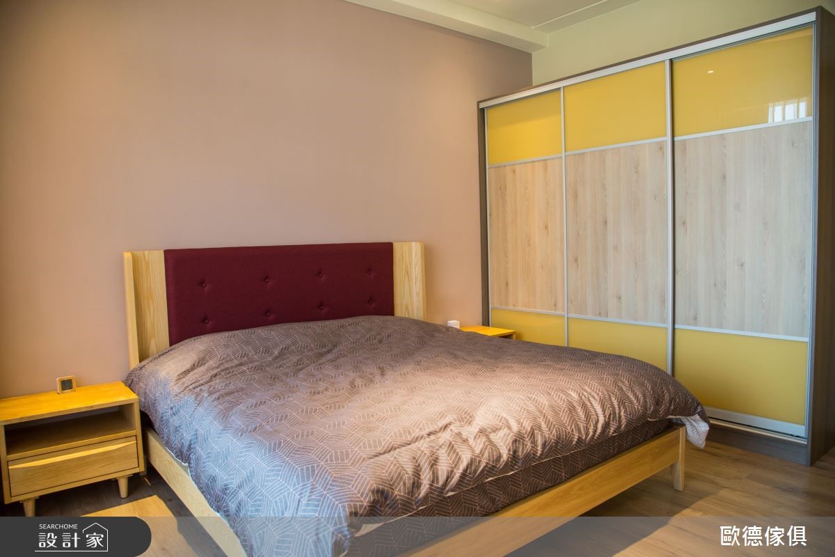 51坪新成屋(5年以下)＿混搭風臥室案例圖片＿台灣歐德傢俱股份有限公司＿歐德_76之10