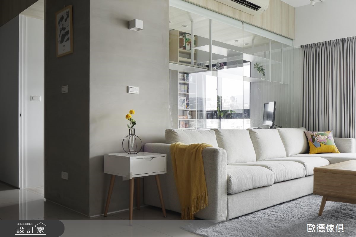 32坪新成屋(5年以下)＿北歐風客廳案例圖片＿台灣歐德傢俱股份有限公司＿歐德_77之3