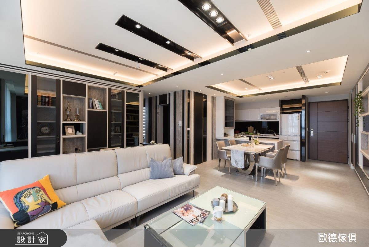 28坪新成屋(5年以下)＿現代風客廳案例圖片＿台灣歐德傢俱股份有限公司＿歐德_79之5