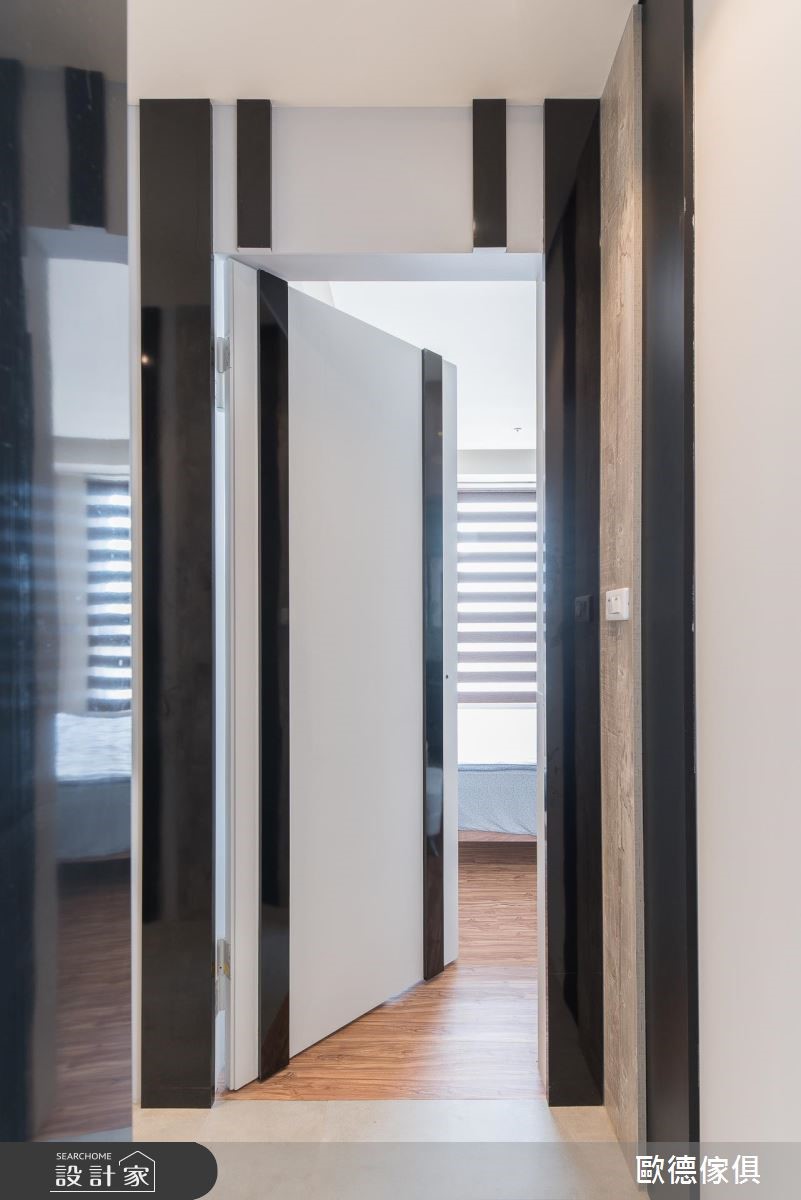28坪新成屋(5年以下)＿現代風走廊案例圖片＿台灣歐德傢俱股份有限公司＿歐德_79之12