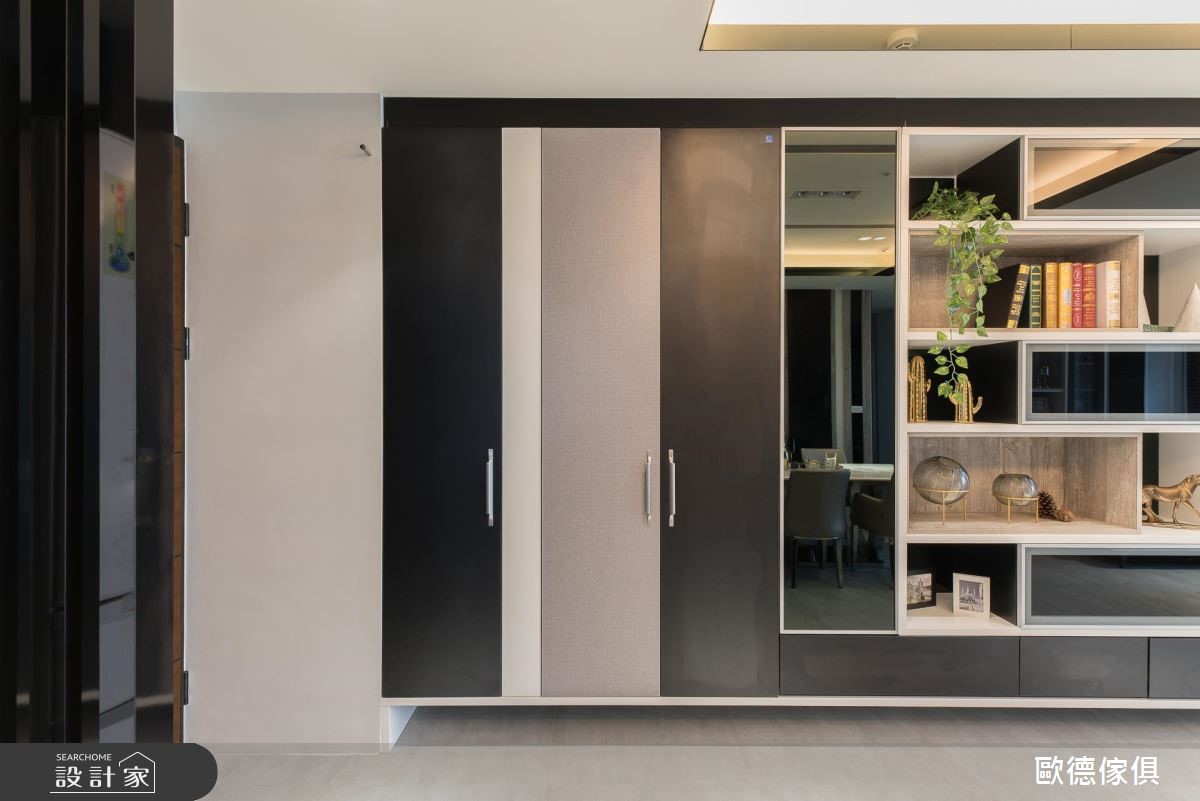 28坪新成屋(5年以下)＿現代風玄關案例圖片＿台灣歐德傢俱股份有限公司＿歐德_79之1