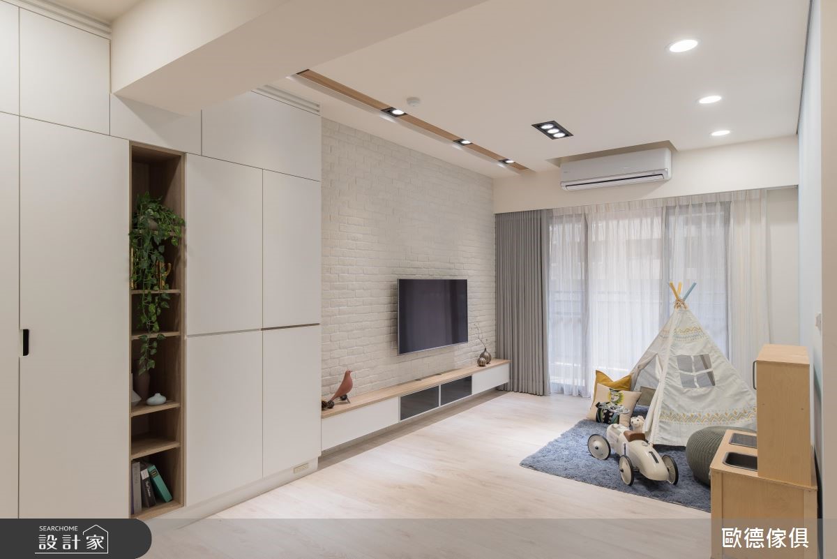 21坪新成屋(5年以下)＿北歐風客廳案例圖片＿台灣歐德傢俱股份有限公司＿歐德_80之4