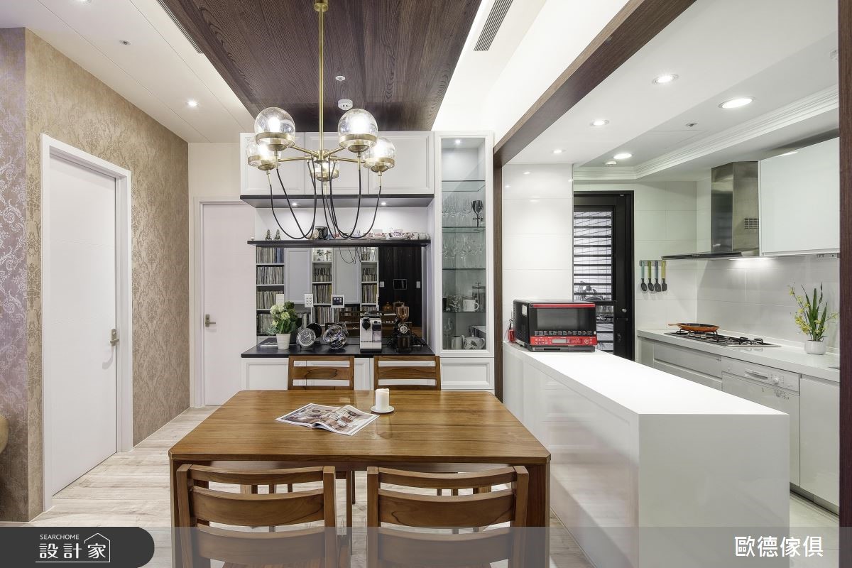 34坪新成屋(5年以下)＿新古典餐廳案例圖片＿台灣歐德傢俱股份有限公司＿歐德_81之6