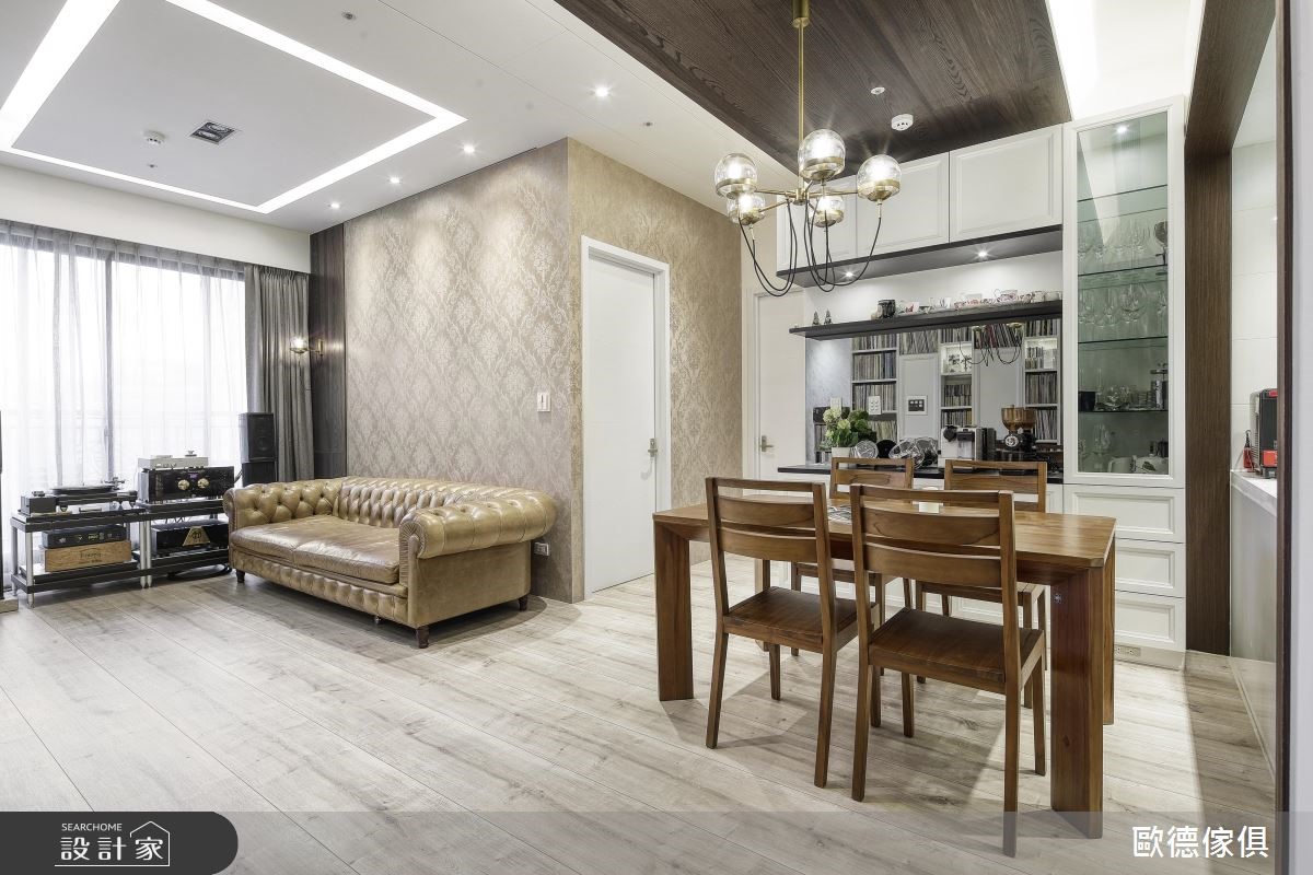 34坪新成屋(5年以下)＿新古典客廳餐廳案例圖片＿台灣歐德傢俱股份有限公司＿歐德_81之7