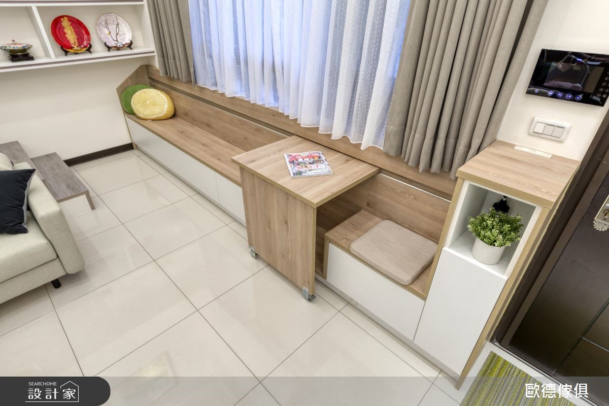 18坪＿現代風客廳臥榻案例圖片＿台灣歐德傢俱股份有限公司＿歐德_82之6
