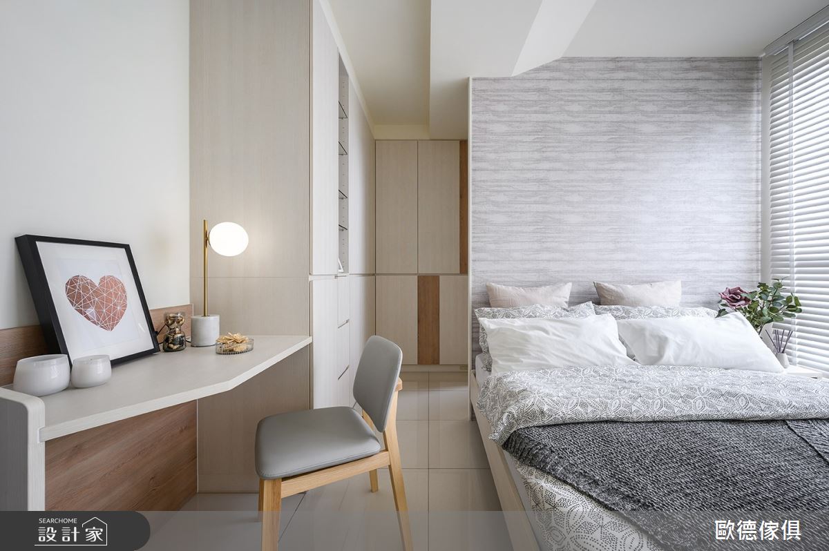 28坪新成屋(5年以下)＿簡約風臥室案例圖片＿台灣歐德傢俱股份有限公司＿歐德_84之10