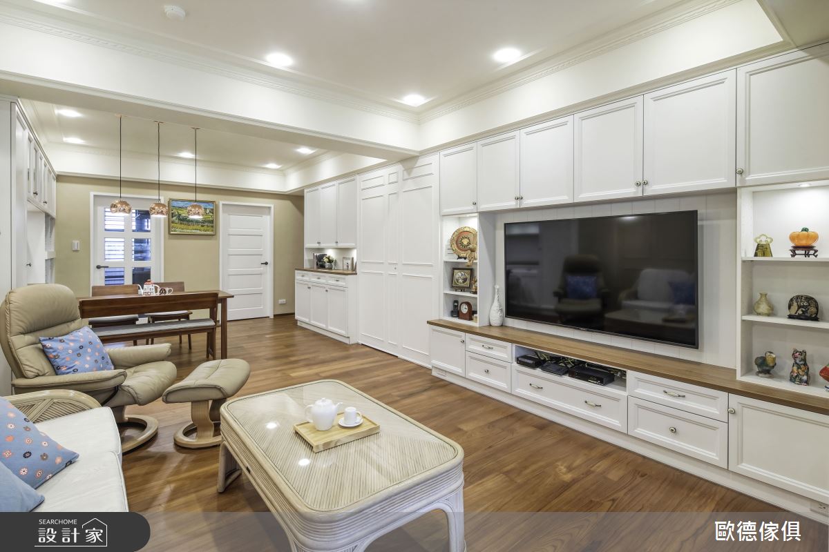 30坪老屋(16~30年)＿鄉村風客廳案例圖片＿台灣歐德傢俱股份有限公司＿歐德_85之3