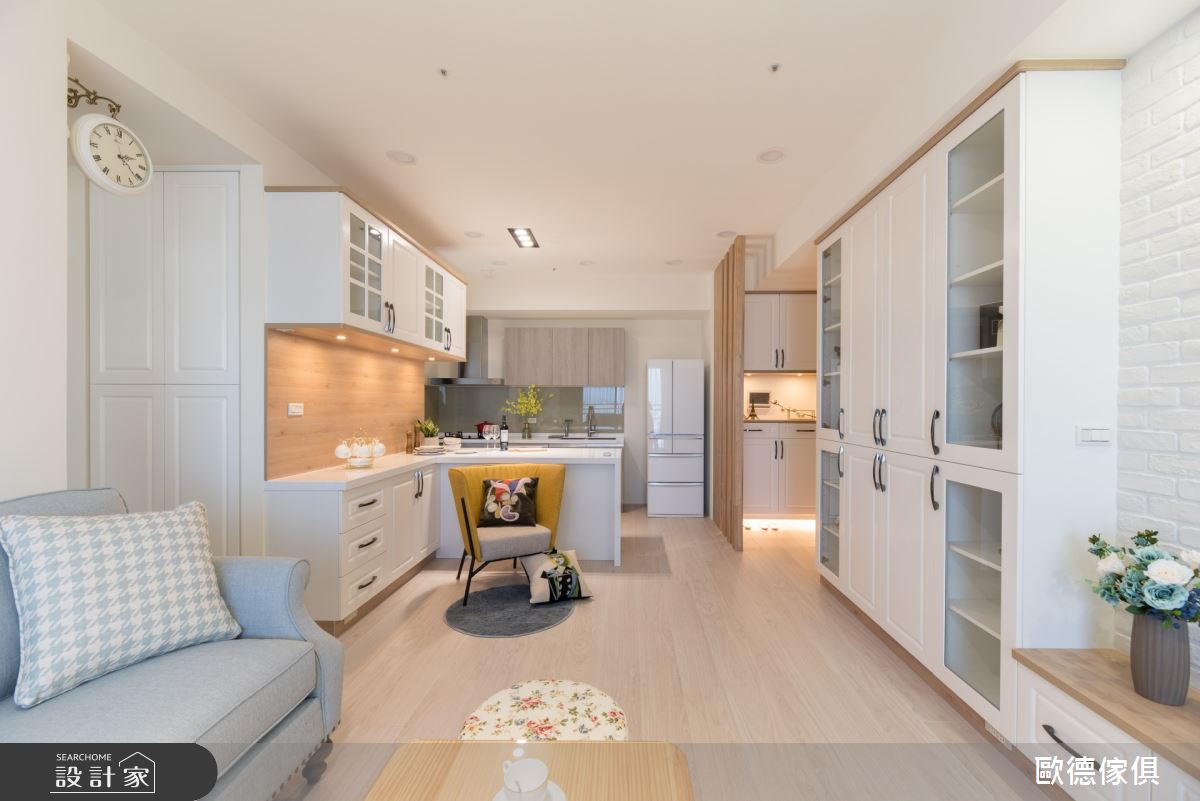 26坪新成屋(5年以下)＿北歐風吧檯案例圖片＿台灣歐德傢俱股份有限公司＿歐德_89之5