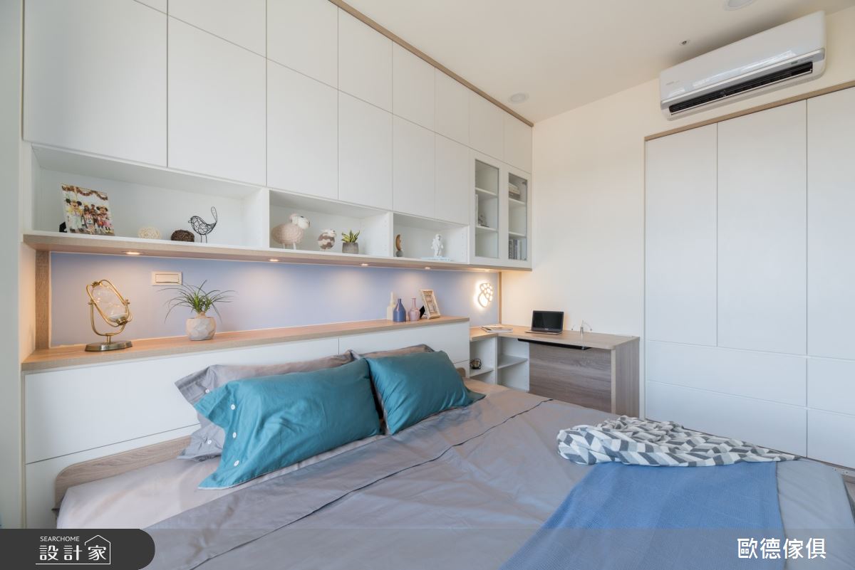 26坪新成屋(5年以下)＿北歐風臥室案例圖片＿台灣歐德傢俱股份有限公司＿歐德_89之12