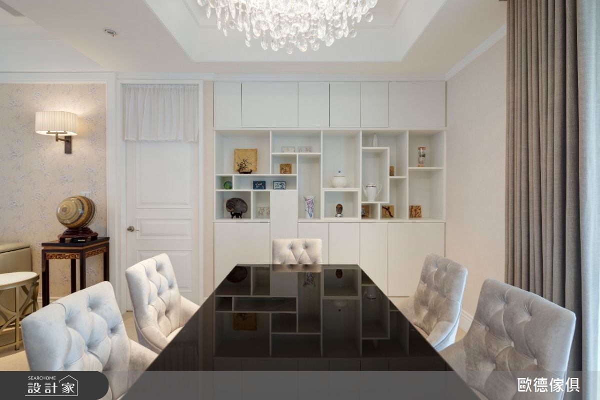 80坪老屋(16~30年)＿新古典餐廳案例圖片＿台灣歐德傢俱股份有限公司＿歐德_90之5