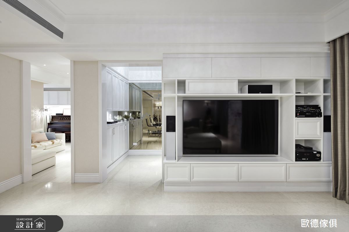 80坪老屋(16~30年)＿新古典客廳案例圖片＿台灣歐德傢俱股份有限公司＿歐德_90之1