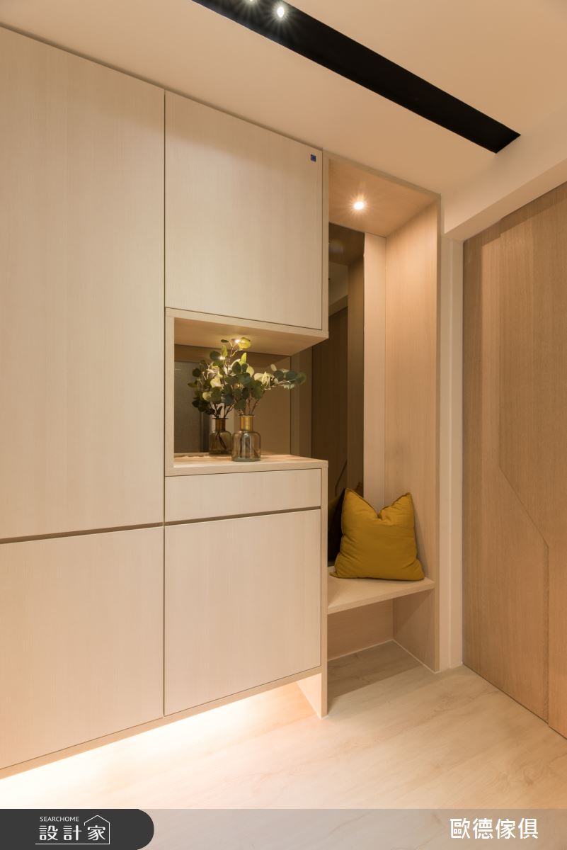 30坪老屋(16~30年)＿北歐風玄關案例圖片＿台灣歐德傢俱股份有限公司＿歐德_93之2