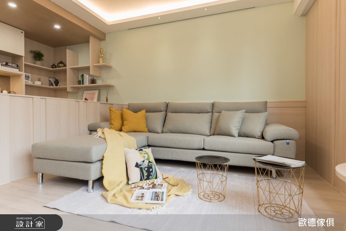 30坪老屋(16~30年)＿北歐風客廳案例圖片＿台灣歐德傢俱股份有限公司＿歐德_93之5