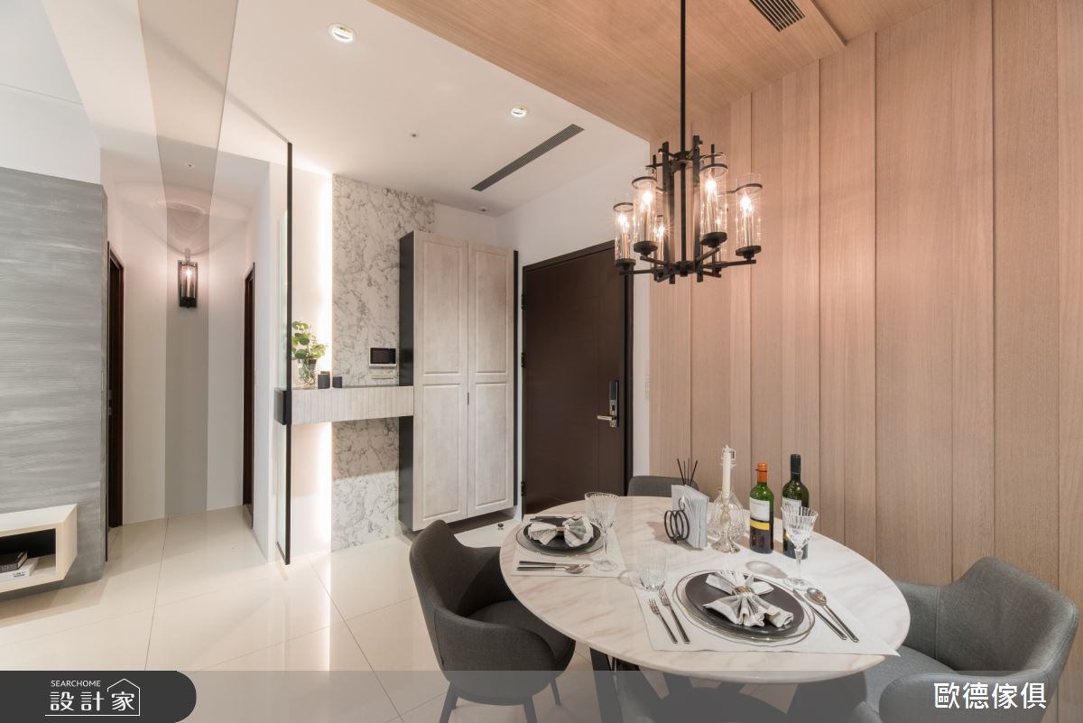 30坪新成屋(5年以下)＿現代風玄關餐廳案例圖片＿台灣歐德傢俱股份有限公司＿歐德_94之2