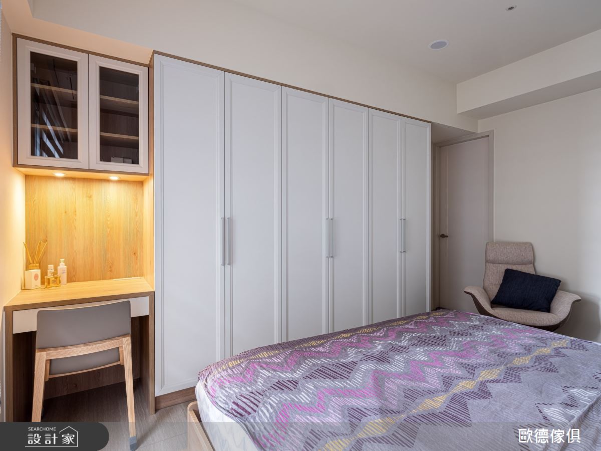 26坪新成屋(5年以下)＿混搭風臥室案例圖片＿台灣歐德傢俱股份有限公司＿歐德_96之11