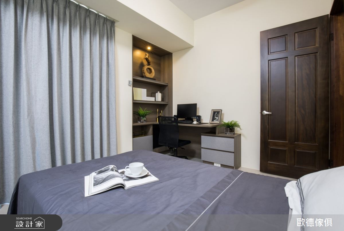 80坪新成屋(5年以下)＿混搭風臥室案例圖片＿台灣歐德傢俱股份有限公司＿歐德_99之14