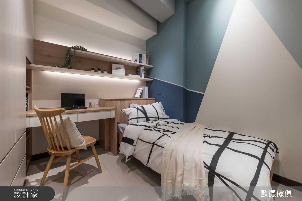 19坪新成屋(5年以下)＿北歐風臥室案例圖片＿台灣歐德傢俱股份有限公司＿歐德_100之11