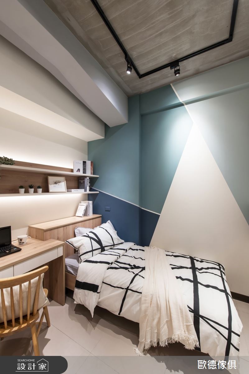 19坪新成屋(5年以下)＿北歐風臥室案例圖片＿台灣歐德傢俱股份有限公司＿歐德_100之10