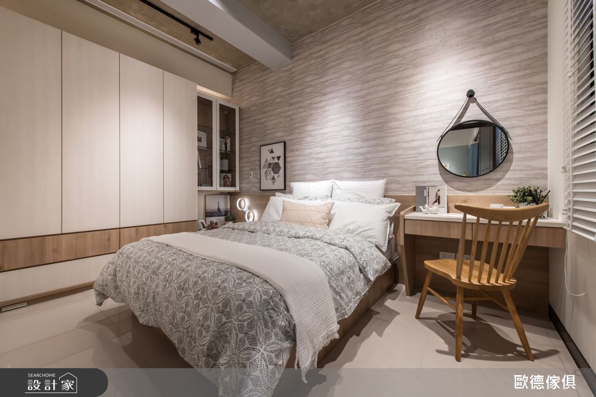 19坪新成屋(5年以下)＿北歐風臥室案例圖片＿台灣歐德傢俱股份有限公司＿歐德_100之12