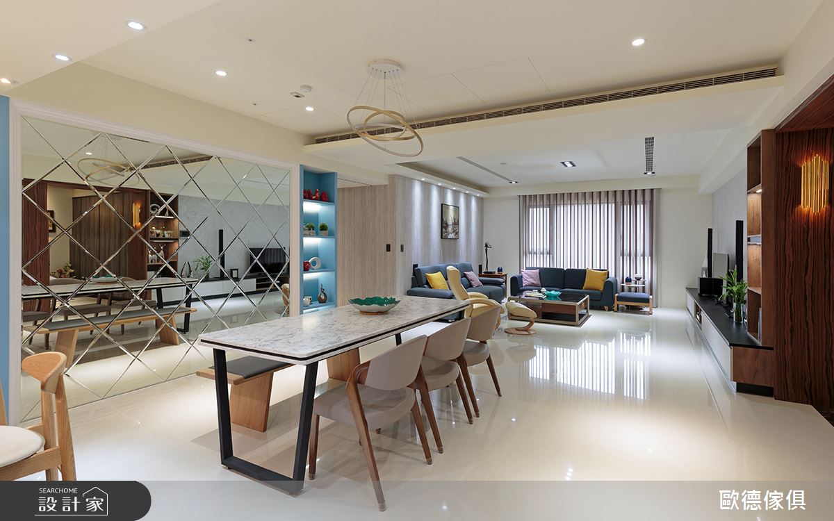 70坪新成屋(5年以下)＿現代風餐廳案例圖片＿台灣歐德傢俱股份有限公司＿歐德_101之8