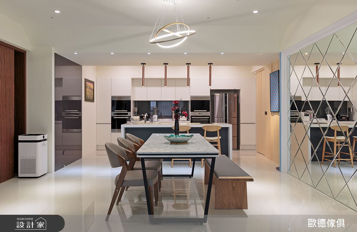 70坪新成屋(5年以下)＿現代風餐廳案例圖片＿台灣歐德傢俱股份有限公司＿歐德_101之9