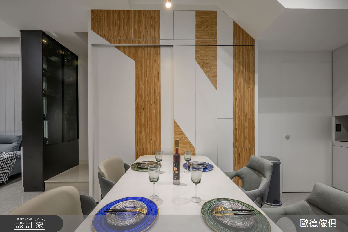 80坪新成屋(5年以下)＿混搭風餐廳案例圖片＿台灣歐德傢俱股份有限公司＿歐德_103之6