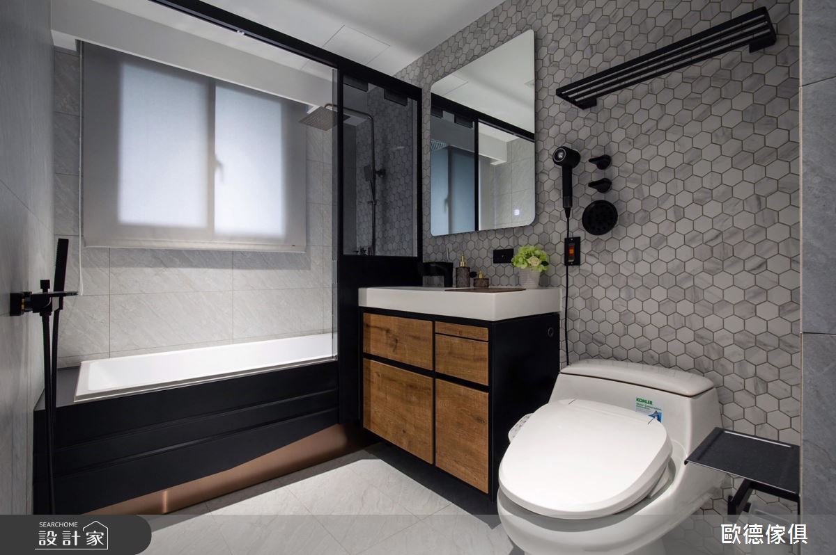 20坪新成屋(5年以下)＿現代風浴室案例圖片＿台灣歐德傢俱股份有限公司＿歐德_104之27
