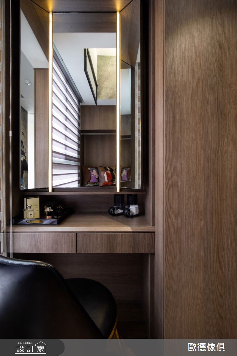 20坪新成屋(5年以下)＿現代風更衣間案例圖片＿台灣歐德傢俱股份有限公司＿歐德_104之20