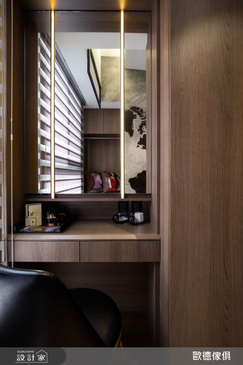 20坪新成屋(5年以下)＿現代風更衣間案例圖片＿台灣歐德傢俱股份有限公司＿歐德_104之21