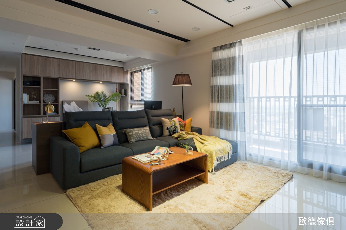 60坪新成屋(5年以下)＿現代風客廳案例圖片＿台灣歐德傢俱股份有限公司＿歐德_106之8