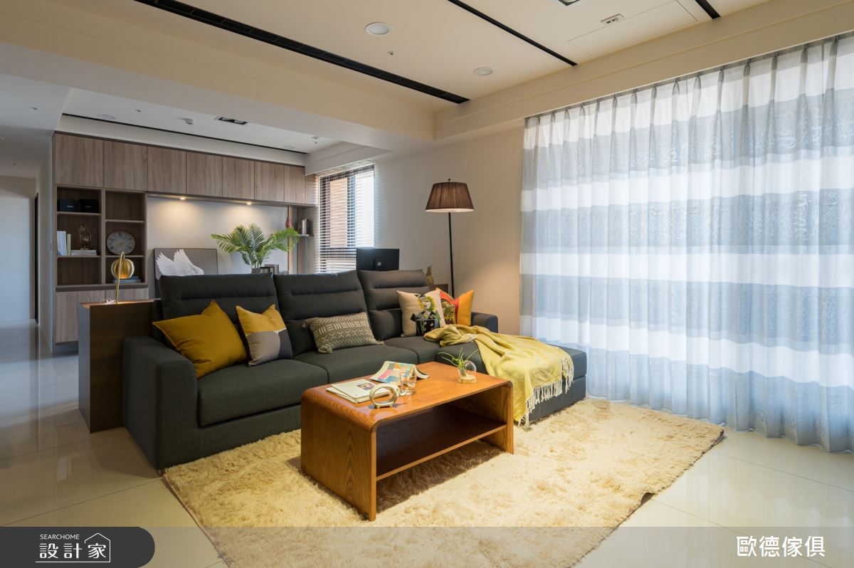 60坪新成屋(5年以下)＿現代風客廳案例圖片＿台灣歐德傢俱股份有限公司＿歐德_106之9