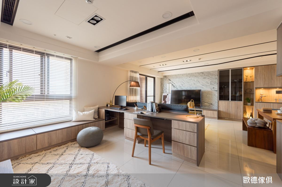 60坪新成屋(5年以下)＿現代風工作區案例圖片＿台灣歐德傢俱股份有限公司＿歐德_106之11