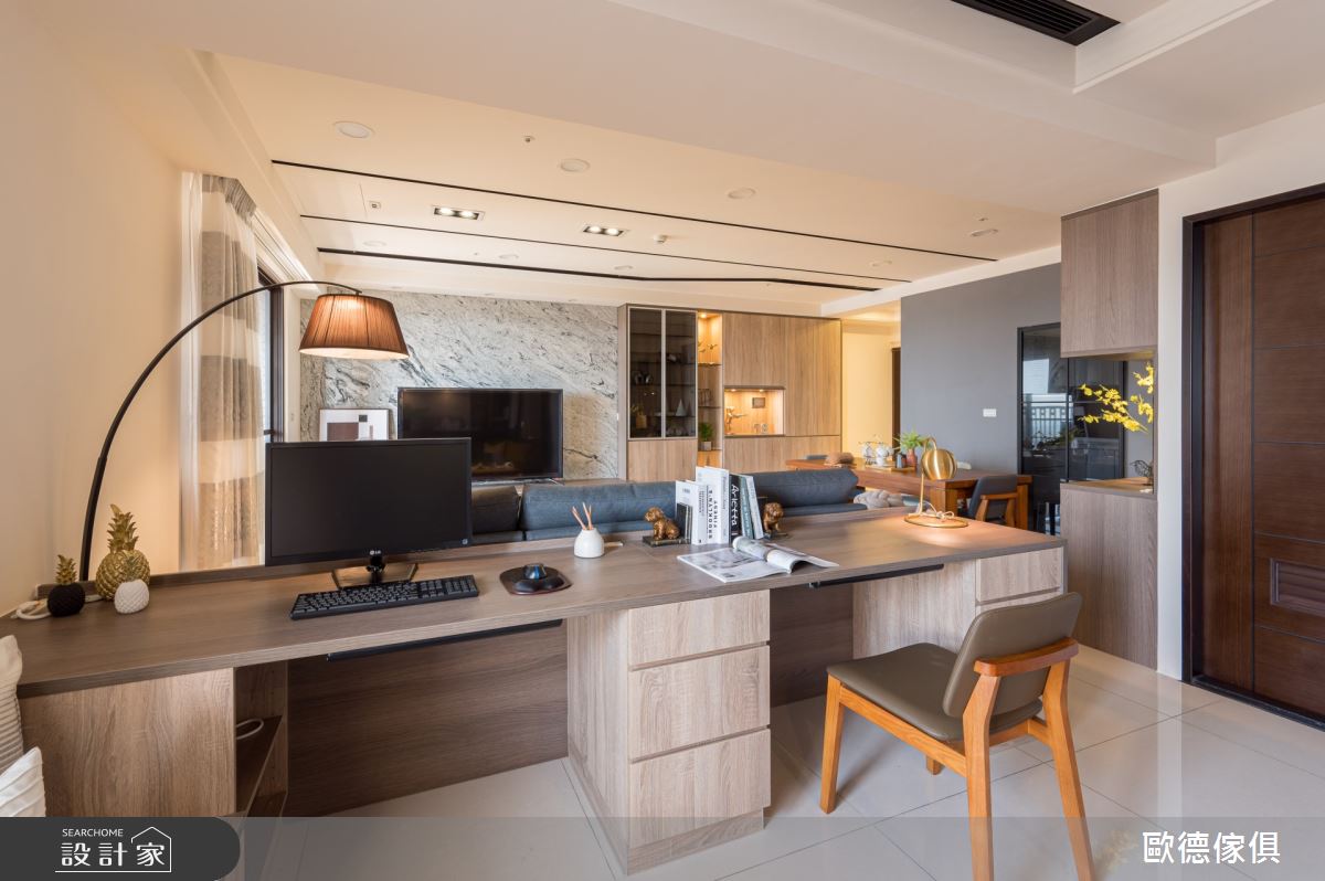 60坪新成屋(5年以下)＿現代風工作區案例圖片＿台灣歐德傢俱股份有限公司＿歐德_106之13